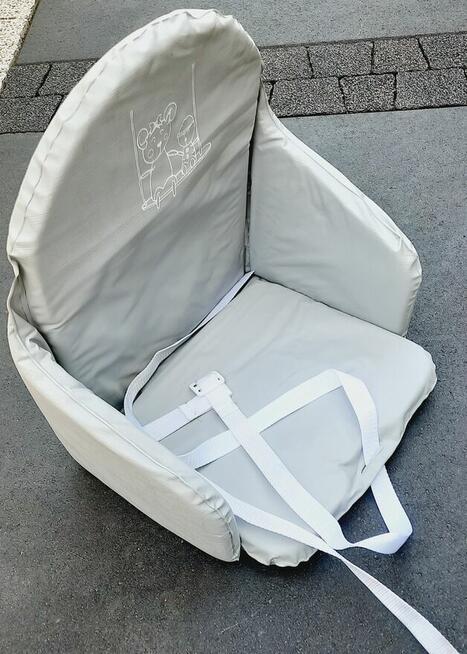 Looping Poduszka na krzesełko do karmienia szara