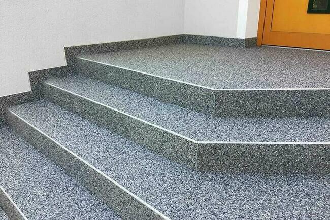 Kamienny dywan balkony, tarasy, schody