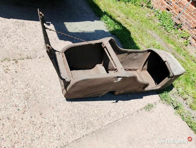 BMW R75 Sachara orginalna zabytkowa gondola, kosz przyczepy