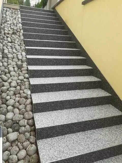 Kamienny dywan balkony, tarasy, schody