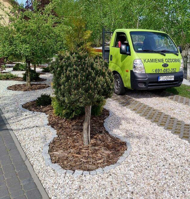kamieni ozdobnych , kostka granitowa, krawężnik ozdobny,