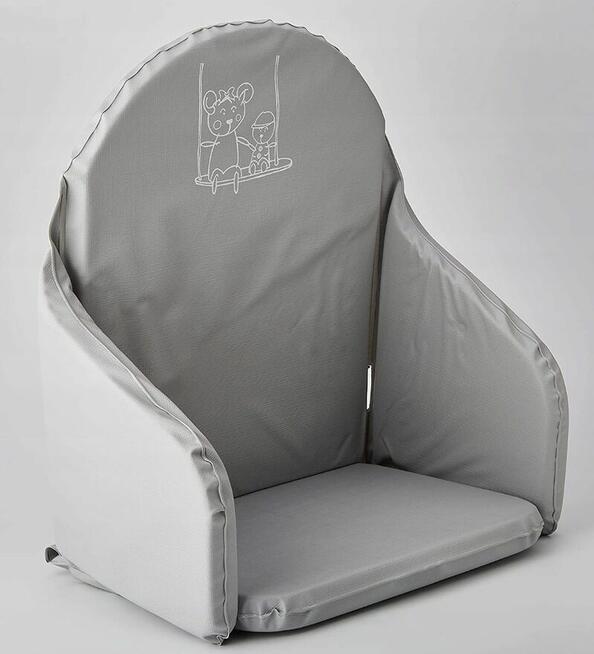 Looping Poduszka na krzesełko do karmienia szara