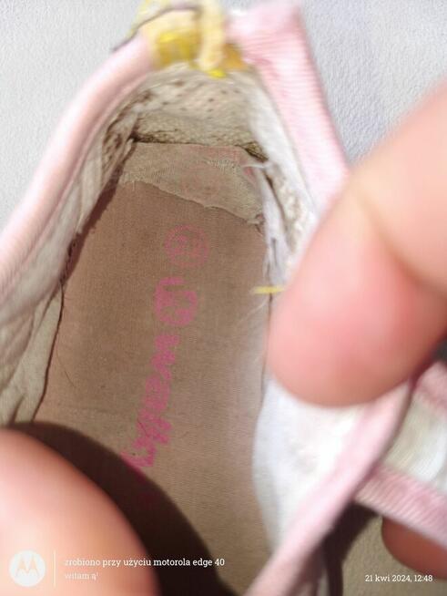 Buciki WALKY rozm.22