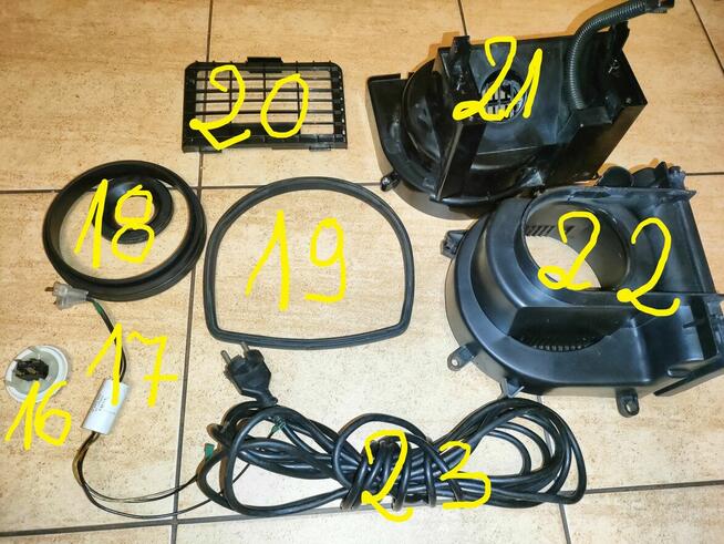 Zelmer Wodnik typ 519.6-1 (bez prania) -CZĘŚCI !