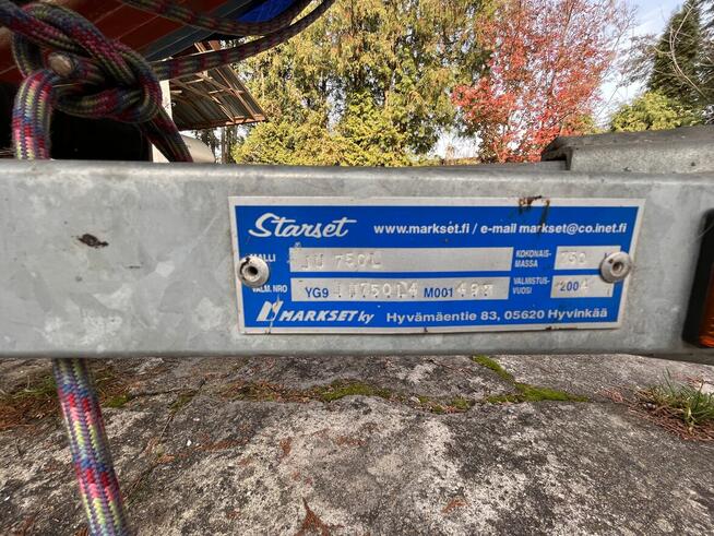 Łódż motorową na trajlerze z silnikiem 75KM -sprzedam