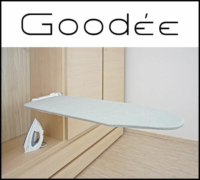 Deska do prasowania montowana w szafie 108 x 32 cm