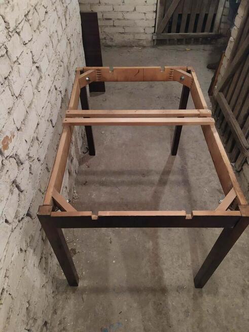 Stół PRL 75x110 Wysoki połysk ( po rozłożeniu 75x200 cm.)