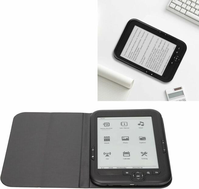 Czytnik ebooków ebook reader 6 8GB ekran atramentowy