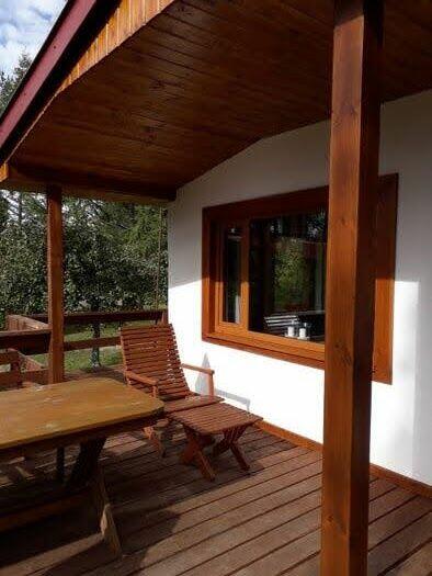 wynajem domku letniskowego nad jeziorem Gowidlino