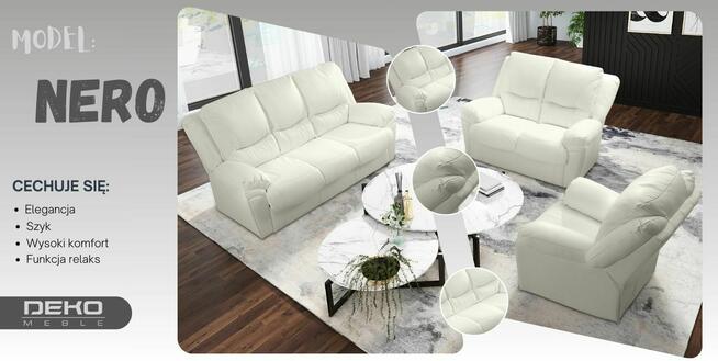 Najwyższej jakości komplet wypoczynkowy marki DEKO