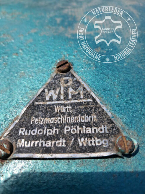 Maszyna do skór owczych, garbowanie skór owczych,