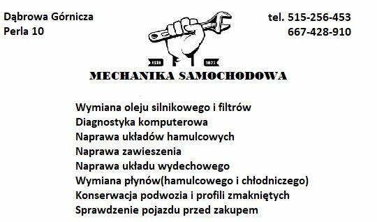 Mechanika samochodowa SZYBKIE TERMINY