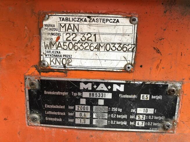 MAN 22.321 - Kocioł transportowy do asfaltu