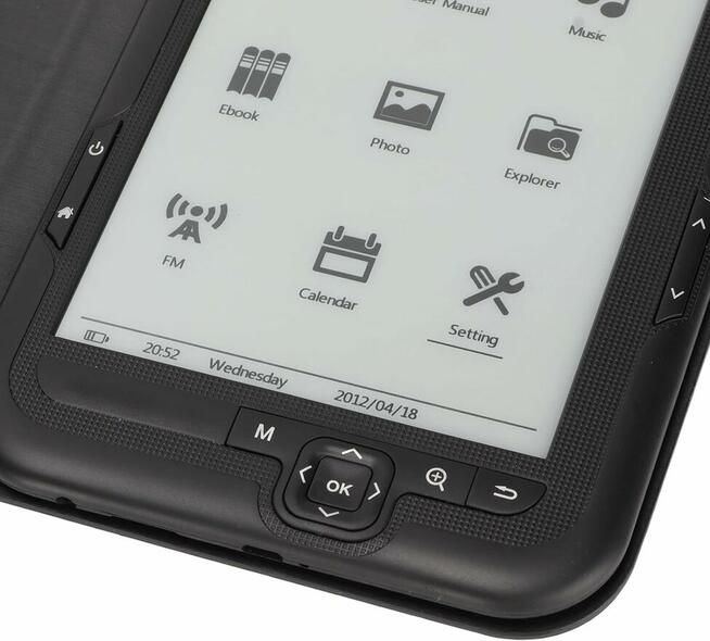 Czytnik ebooków ebook reader 6 8GB ekran atramentowy