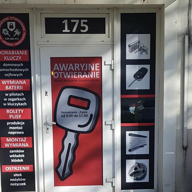 Ślusarz, dorabianie kluczy, awaryjne otwieranie zamków/drzwi