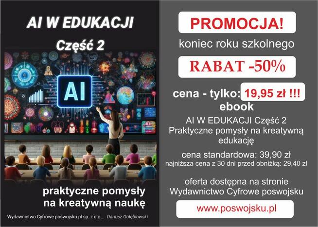 AI w Edukacji PROMO bezpłatny ebook