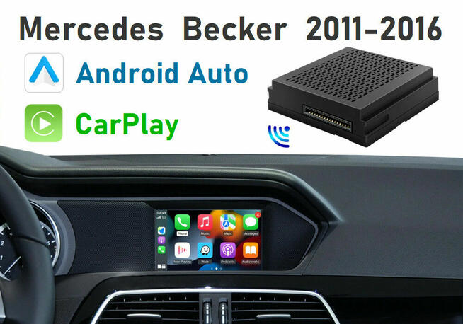 Mercedes Android Auto CarPlay Becker CLA SLK GLA W204 W212