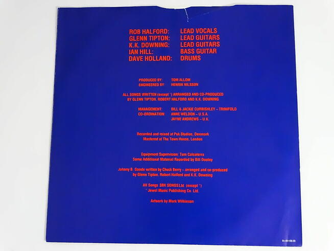 Judas Priest – Ram It Down winyl LP 1988 rok Holandia