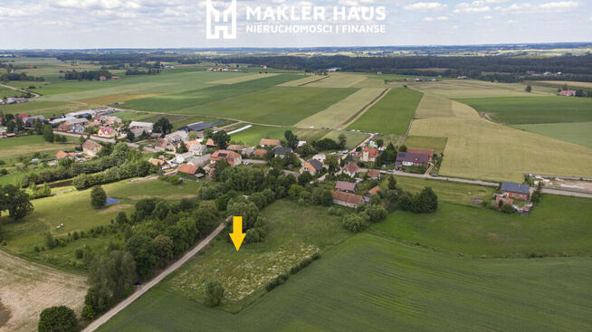 Działka 1000m2, Borawskie, gm .Olecko.
