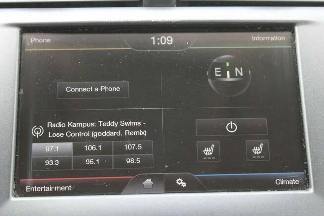 Ford Fusion Podgrzewane fotele/ Kamera cofania/ Ciemne wnętrze/ Szyberdach/ TPMS