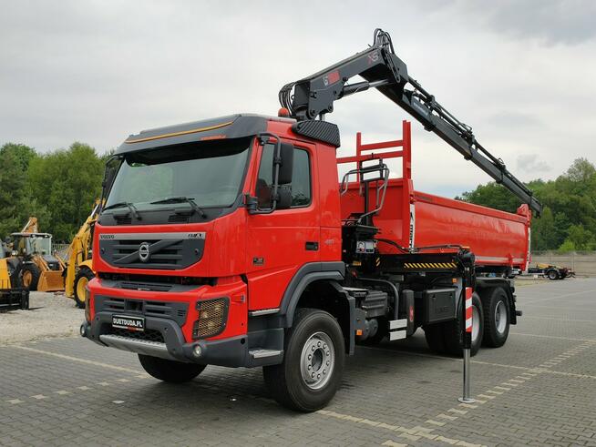 Volvo FMX 410 6x4 13L HDS Radiowy Hydroburta HIAB XS122D-4 HIDUO Wywrot MERREL 2-stronny Sprowadzony