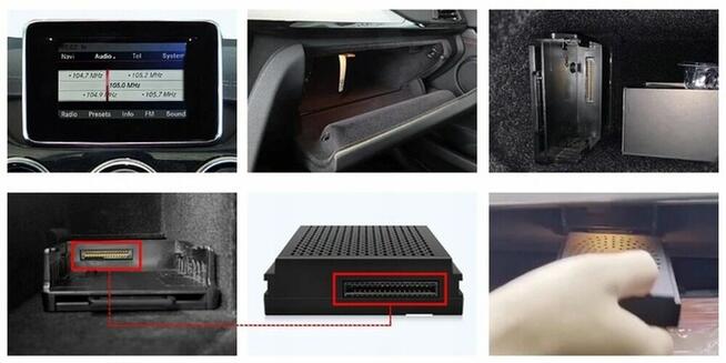 Mercedes Android Auto CarPlay Becker CLA SLK GLA W204 W212