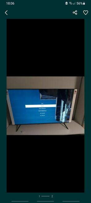 Samsung Smart tv uszkodzony UE55CU7172U