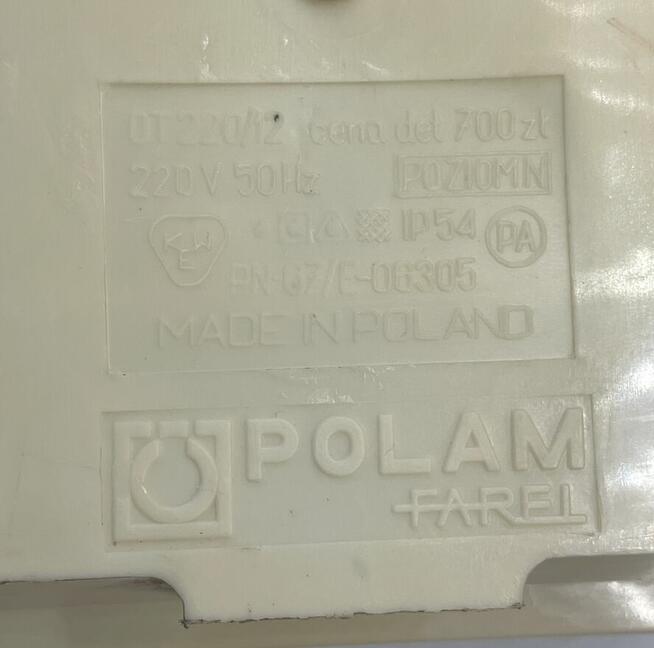 Oprawa świetlówkowa 2x18W 4szt