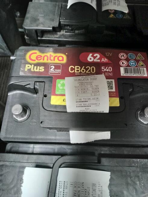 Akumulator VARTA Centra KIA 12V- 92Ah 70Ah 62Ah 50Ah 44Ah sp