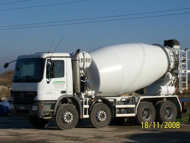 Zatrudnię kierowcę betonowozu 9m3 MB Actros