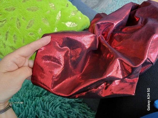 Błyszczące legginsy, L