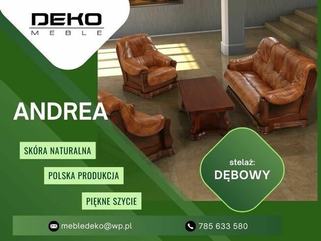 Komplet ANDREA - Perfekcyjne wykonanie, prosty, subtelny