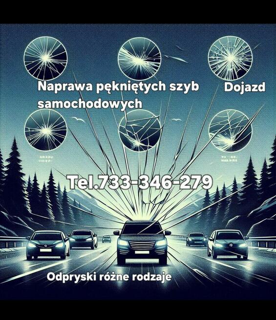 Naprawa szyb samochodowych Gniezno - Odpryski, pęknięcia.