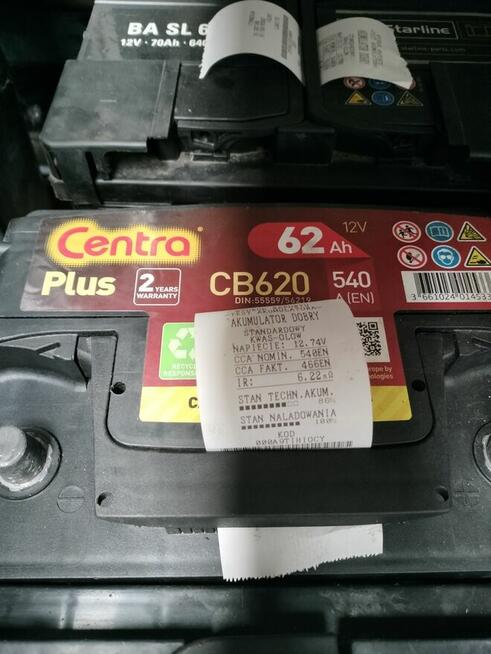 Akumulator VARTA Centra KIA 12V- 92Ah 70Ah 62Ah 50Ah 44Ah sp