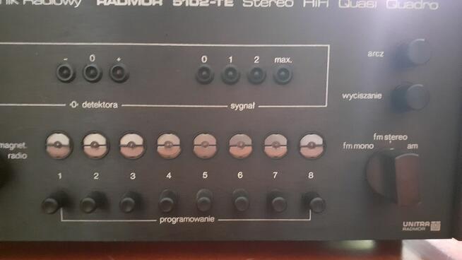 Sprzedam amplituner Radmor 5102-TE i equalizer Radmor 5472