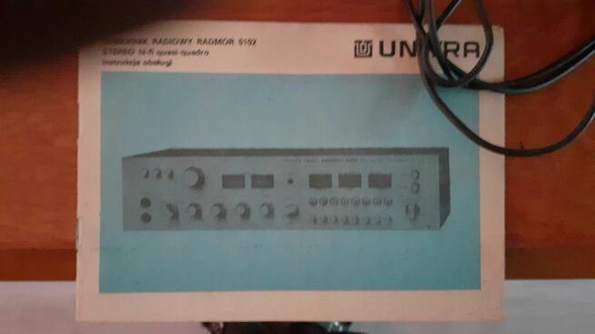 Sprzedam amplituner Radmor 5102-TE i equalizer Radmor 5472