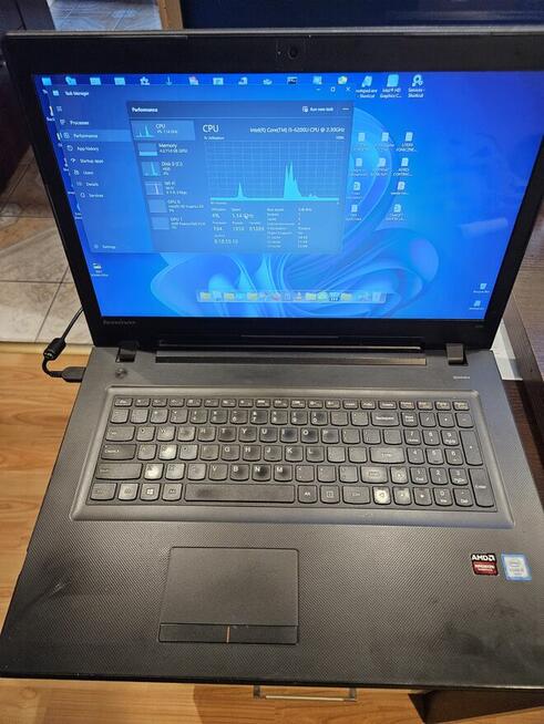 Lenovo IDEAPAD 300, 17cali, 260GB SSD dysk, WIN11, OFFICE 23