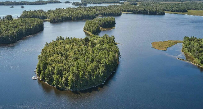 Prywatna Wyspa Butterfielda Maine | USA