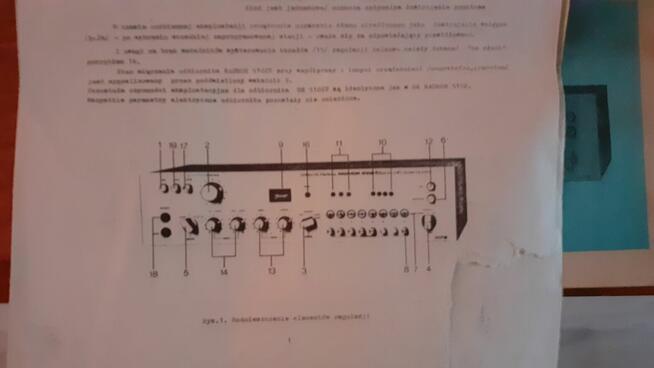 Sprzedam amplituner Radmor 5102-TE i equalizer Radmor 5472