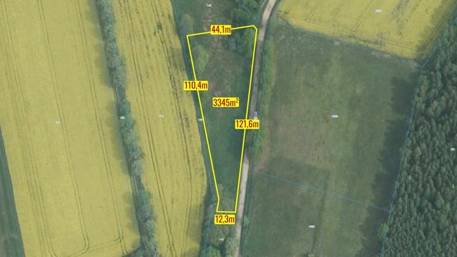 Działka budowlana Woźniki Czarny Las, Czarny Las