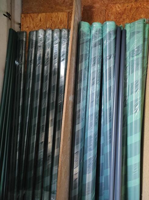 Słupki fi42 H220 do siatki plecionej NIŻSZA CENA!!!