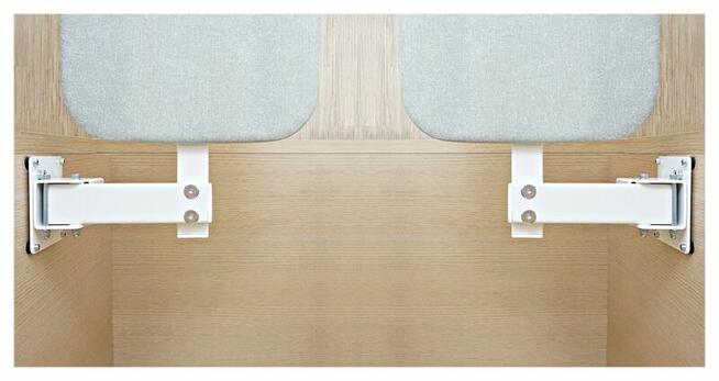 Deska do prasowania do zabudowy w szafie 108x32 cm