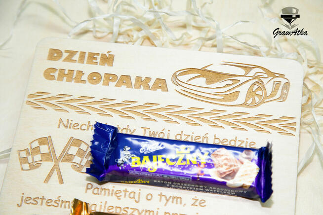 DZIEŃ OJCA Każda Tabliczka w zestawie zawiera słodycze