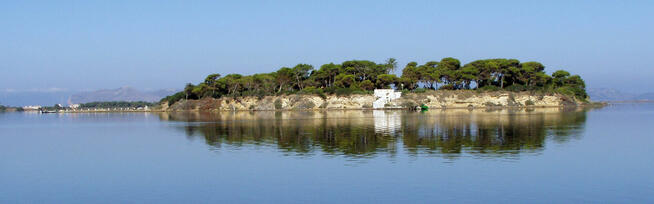 Prywatna Wyspa Santa Maria Włochy Morze Śródziemne