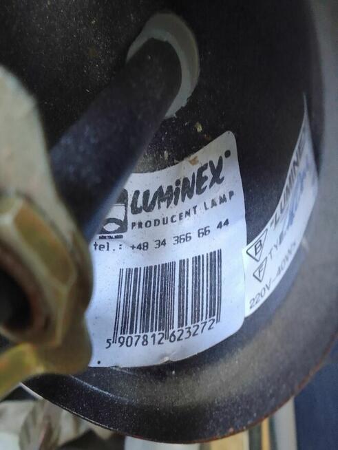 ŻYRANDOL LUMINEX Lampa wisząca metalowa kol. miedziany 7x40W