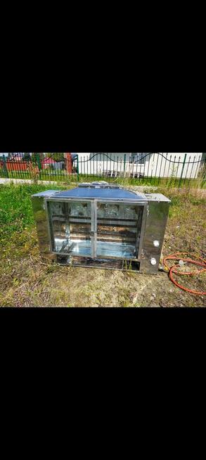 Rożno gazowe do pieczenia drobiu