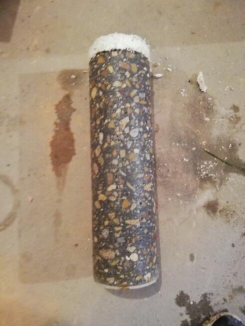 Wiercenie w betonie. Przewierty. Otwory do klimatyzacji.