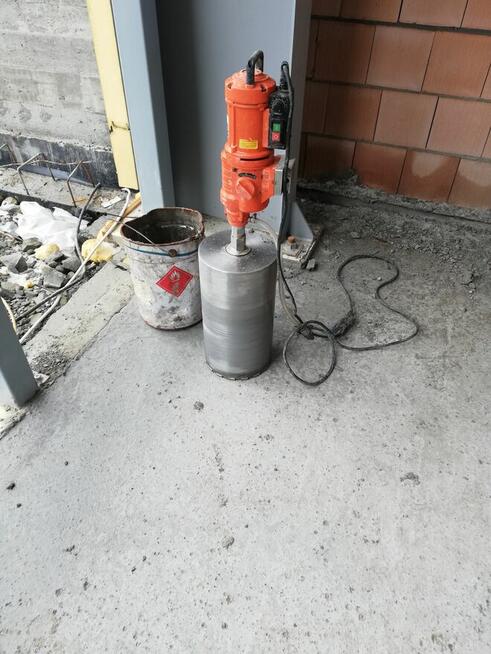 Wiercenie/cięcie w betonie. Przewierty. Frezowanie podłogowe