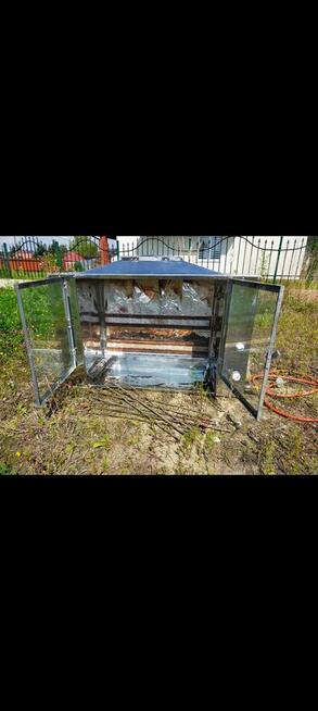 Rożno gazowe do pieczenia drobiu