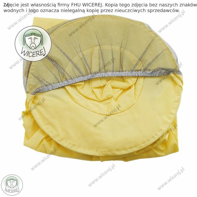 Bluza Pszczelarska z kapeluszem Bawełniana Lekka Ochronna ro